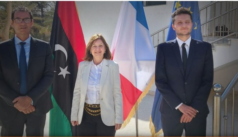 بعد غلقها لأكثر من7 سنوات.. فرنسا تعيد فتح سفارتها بطرابلس الليبية