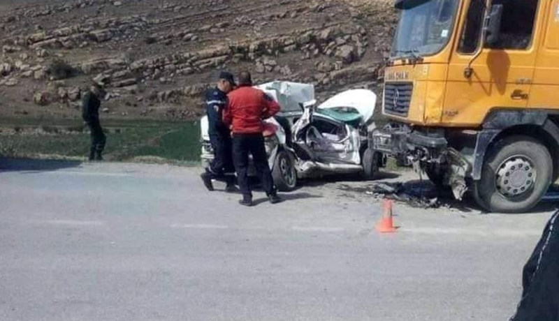 برج بوعريريج: وفاة 3 أشخاص وإصابة آخر في حادث مرور بكوطة طريق برج الغدير