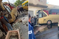 أم البواقي: إنحراف حافلة لنقل المسافرين واصطدامها بمنزل أرضي يُخلّف 16 جريحا