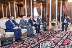 رئيس المجلس الرئاسي الليبي يستقبل صبري بوقدوم وكمال بلجود