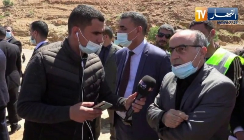 عميروش : إعداد مشاريع لإعادة تهيئة الأودية خلال الأشهر المقبلة