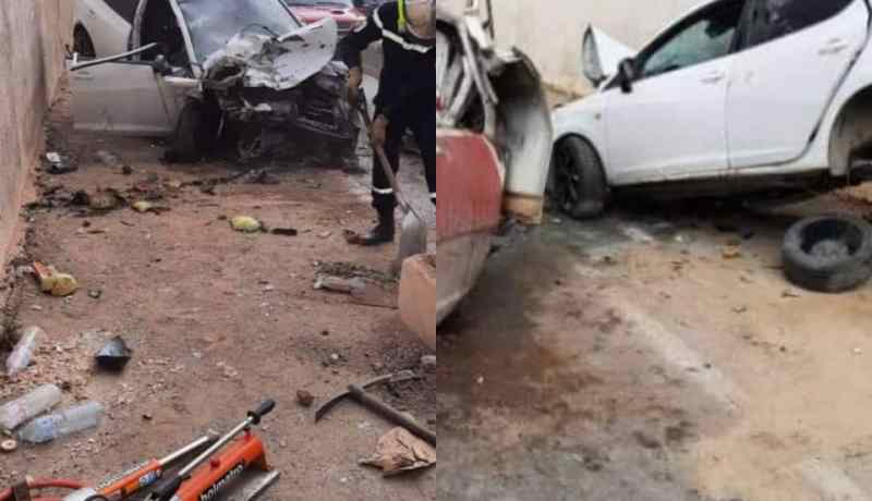 وهران: قتيل و3 جرحى في اصطدام سيارتين سياحيتين