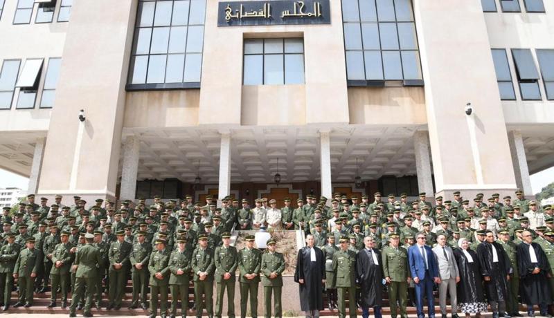 186 ضابطا من الدرك الوطني يؤدون اليمين القانونية