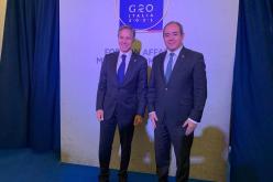 بوقدوم يلتقي نظيره الأمريكي وهذا ما دار بينهما