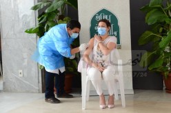 وزيرة الثقافة تتلقى لقاح فيروس كورونا