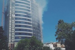 بالفيديو والصور..حريق مهول في بناية قيد الإنجاز ببن عكنون في العاصمة