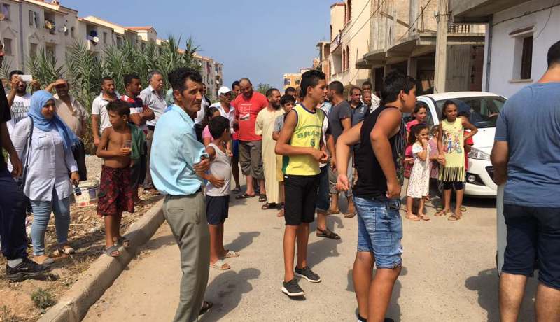 بالفيديو… طوارئ وغليان في عين تاقورايت إثر عمليات هدم