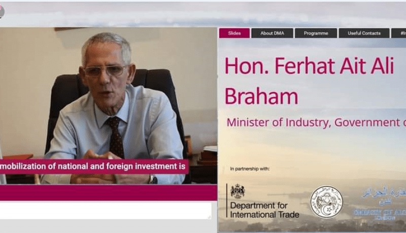 انطلاق أشغال اللقاء الجزائري-البريطاني حول الاستثمار والتجارة