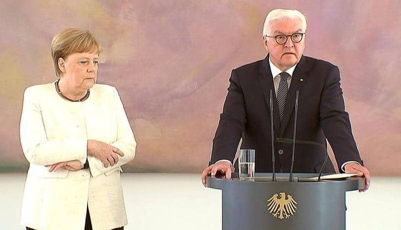 “ميركل” ترتعش مجددا ومخاوف من إصابتها بمرض خطير!