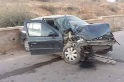 وفاة شاب وإصابة أخر في إصطدام سيارة بحاجز إسمنتي بعين الدفلى