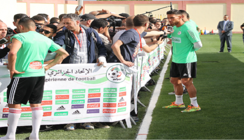 “منطقة مختلطة” بين لاعبي المنتخب والصحافة غدا بسيدي موسى