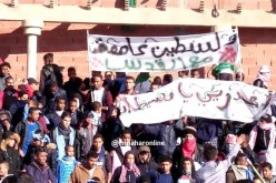 بالصور ..مسيرة بولاية تقرت تندد بقرار ترامب