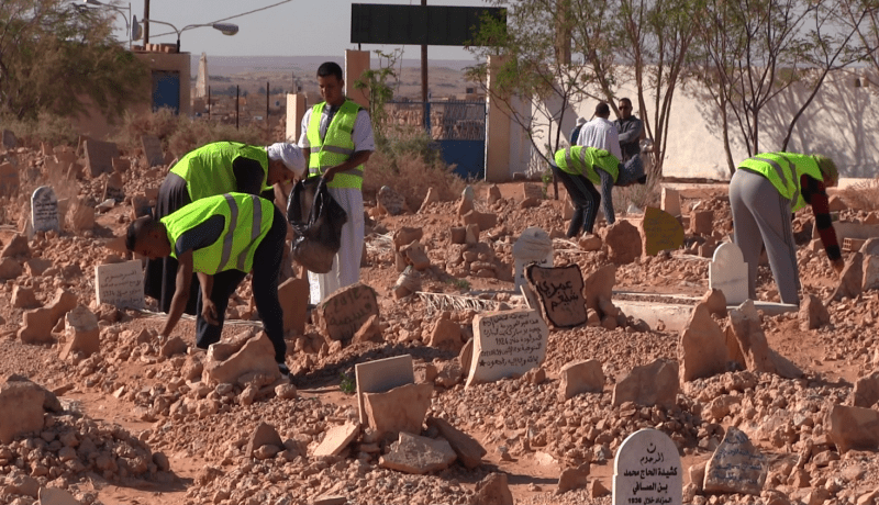 تطهير 75 مقبرة من «الحروز» والطلاسم والتعاويذ في غرداية