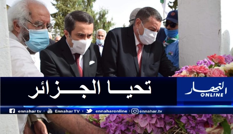 بالصور.. خالدي يحيي اليوم الوطني للمجاهد من سعيدة