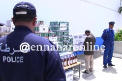 توقيف شخص وحجز كمية من المشروبات الكحولية في عين تيموشنت
