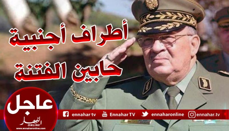 قايد صالح: أطراف أجنبية تحاول زرع الفتنة وزعزعة استقرار الجزائر
