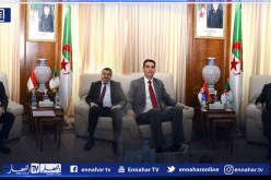 عرقاب يستقبل سفيري إندونيسيا وصربيا