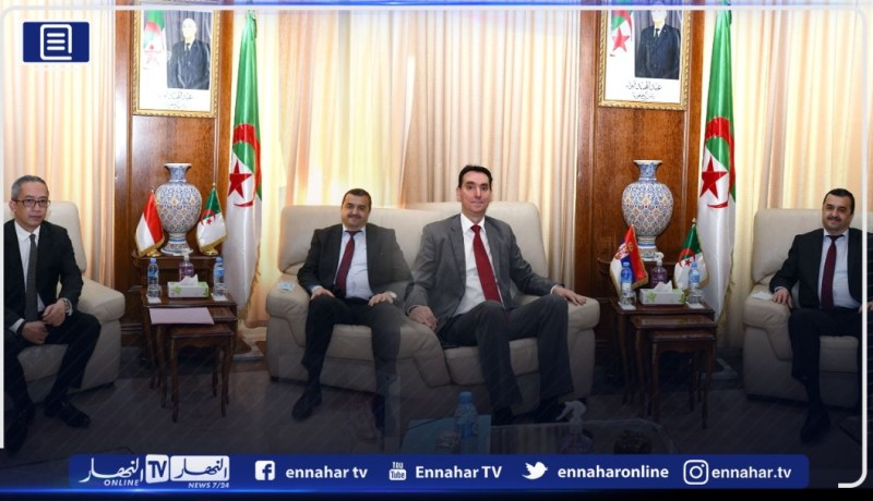 عرقاب يستقبل سفيري إندونيسيا وصربيا