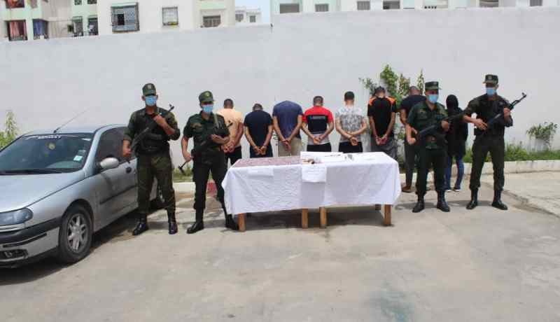 درك عنابة يطيح بشبكة تتكون من 8 أشخاص تروج المخدرات والأقراص المهلوسة