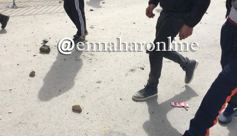 الحجارة وسيارات الإسعاف بقوة في “حملاوي”!!