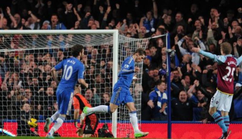 تشيلسي يقسو على أستون فيلا بثمانية بيضاء