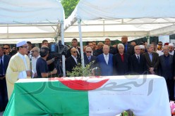 صور لمراسيم تشييع جنازة المستشار برئاسة الجمهورية بوعلام  بسايح