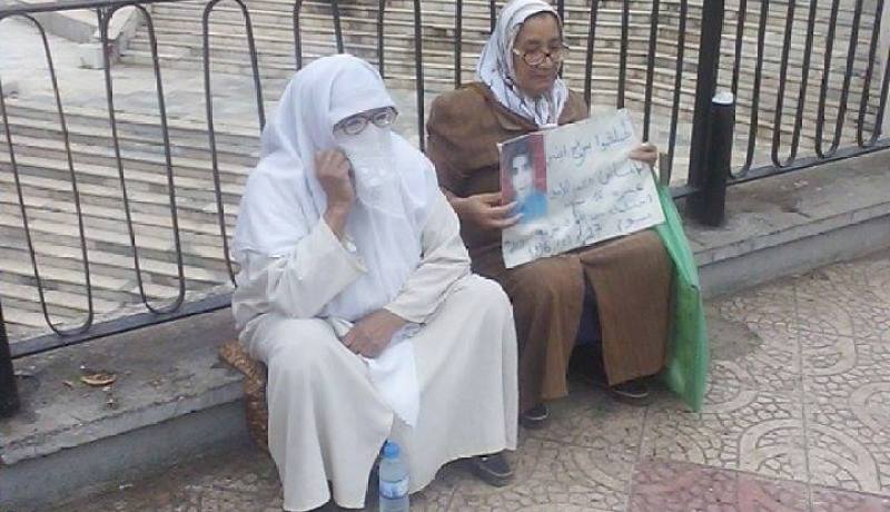 وقفة إحتجاجية بالعاصمة لأهالي المفقودين في العشرية السوداء