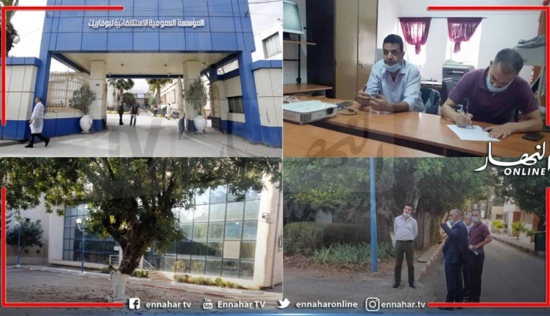 والي البليدة يثني على مجهودات الأطباء ويدعمهم بفرق طبية وسائل لمحاربة الوباء