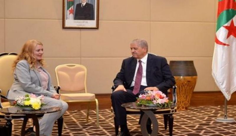 سلال يستقبل وزيرة الطاقة التونسية