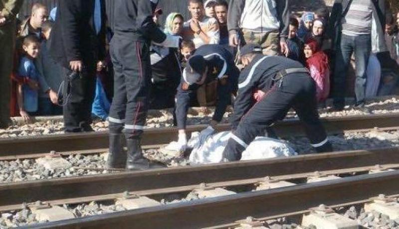 قطار كوراديا يدهس شاب في الشلف