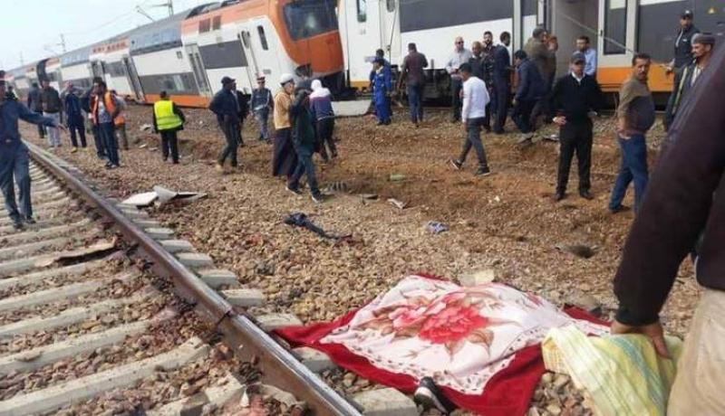 إنحراف قطار يتسبب في مقتل 6 أشخاص و إصابة أزيد من 70 أخرين بالمغرب