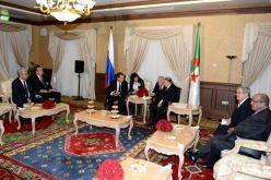 بوتفليقة يستقبل الوزير الأول الروسي مدفيديف