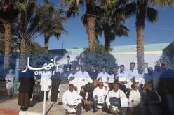 بالصور.. إحتجاج عمال المؤسسة الاستشفائية بالمغير بعد تزايد الاعتداءات على الكادر الطبي في الوادي