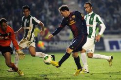 ميسي يهدي هدفين لجماهير الأندلس