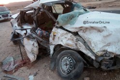بالصور.. 3 قتلى في حادث مرور بتمنراست