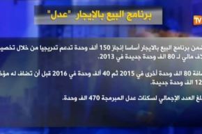 برنامج سكنات عدل بالتفصيل والأرقام