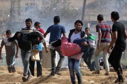 إصابة 15 فلسطينياً جراء  مواجهات مع جيش الإحتلال بقطاع غزة