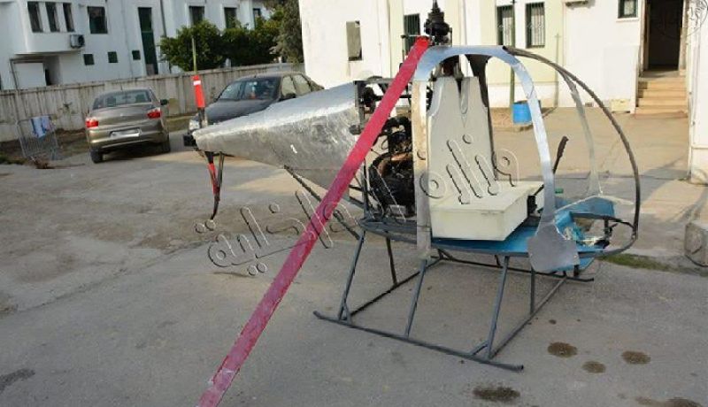 الأمن يعثر على طائرة مروحية صنعتها خلية إرهابية نائمة في تونس