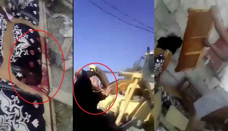بالفيديو.. مصرع طفل وإصابة آخر خلال هدم بنايات فوضوية في عنابة