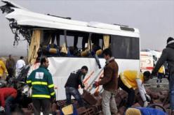 وفاة 22 شخص واصابة 50 أخرون إثر انقلاب حافلة باكستان