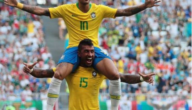 بالصور.. البرازيل يتجاوز عقبة المكسيك بثنائية نيمار وفيرمينيو