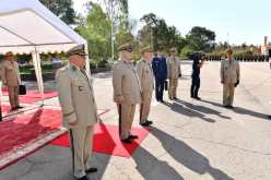 قايد صالح ينصب رسميا اللواء مصطفى إسماعيلي قائدا للناحية العسكرية الثالثة