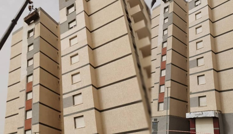عدل زعاترية.. إصلاح جدار العمارة وتعويض صاحب السيارة المتضررة