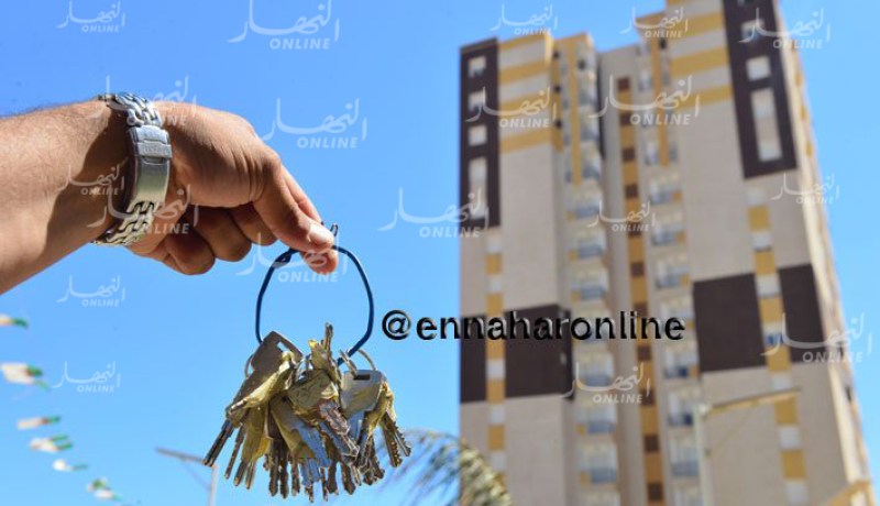 توزيع 30 ألف وحدة سكنية عبر 45 ولاية في أوت القادم