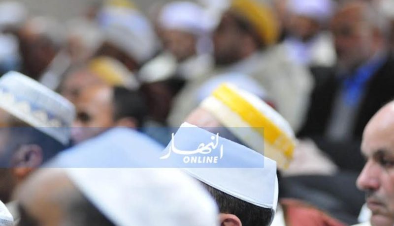 تنسيقية الأئمة في وقفة احتجاجية للضغط على الوزير محمد عيسى