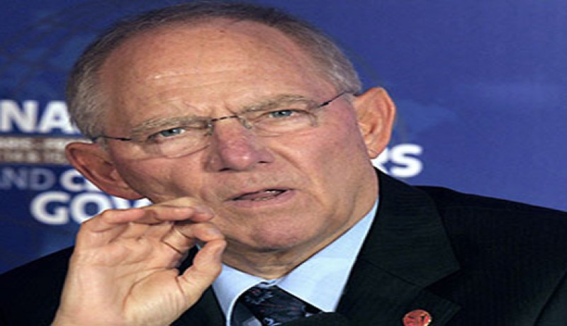 وزير المالية الألماني : ديون اليونان لا يجب ان تتجاوز نسبة 120 بالمائة من الناتج المحلي الخام