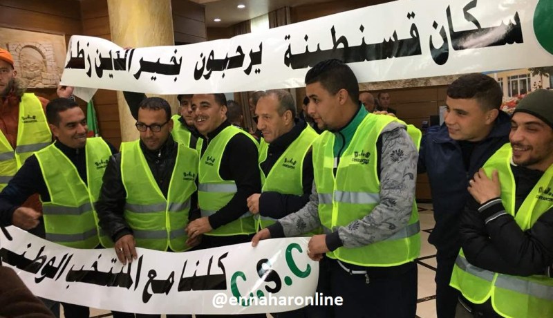 أبناء قسنطينة يُساندون زطشي ضد الإنقلاب