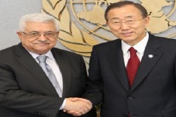 عباس يبلغ بان كي مون أنه سيتقدم الجمعة بطلب إنضمام فلسطين