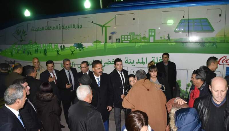 بالصور.. إنطلاق قافلة المدينة الخضراء من برج بوعريريج