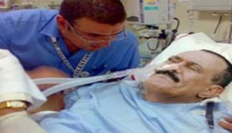 حالة الرئيس صالح لا تسمح له بالظهور اعلاميا